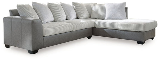 Clairette Court - Sectional Stationary Sectionals by Benchcraft® - Walls Furniture & Mattress