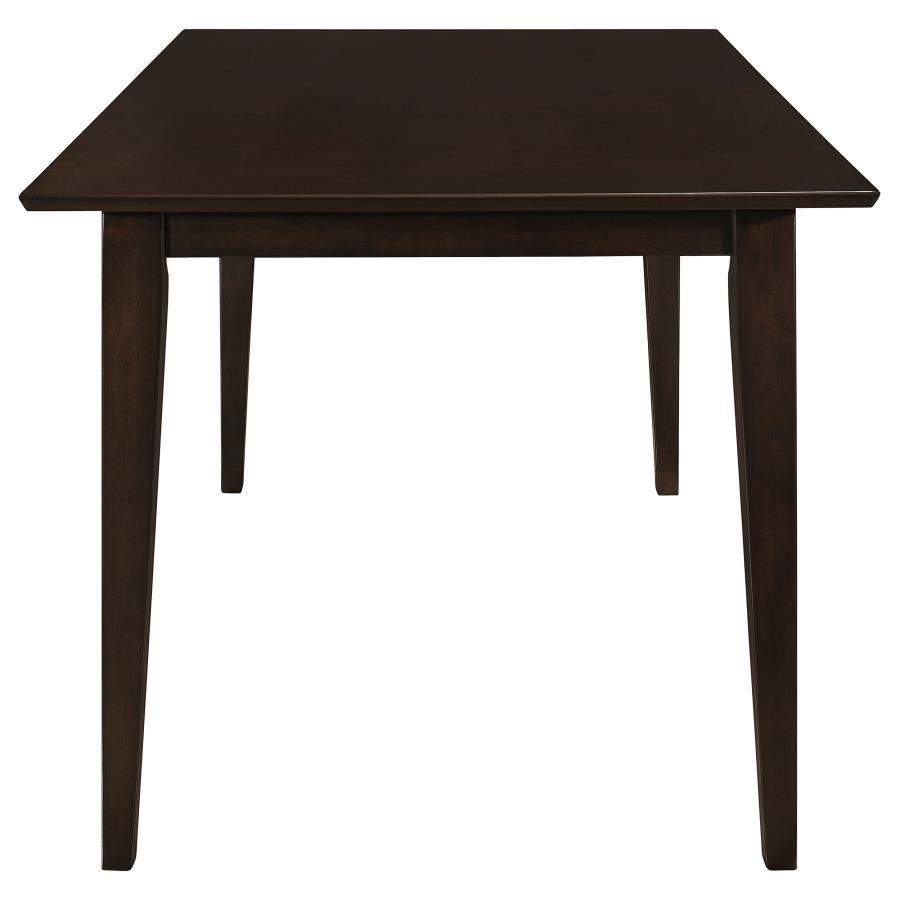 Gabriel - Rectangular Wood Dining Table - Cappuccino Dining Tables by CoasterEveryday - Walls Furniture & Mattress