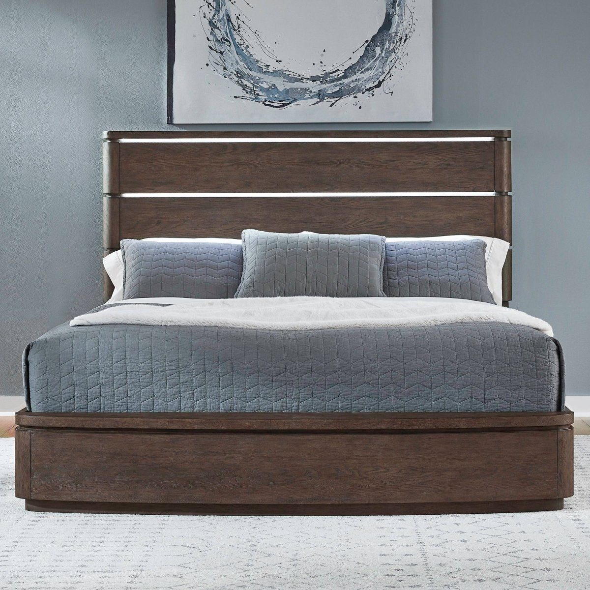 Cascade Falls - Panel Bed Panel Beds by Liberty Furniture - Walls Furniture & Mattress