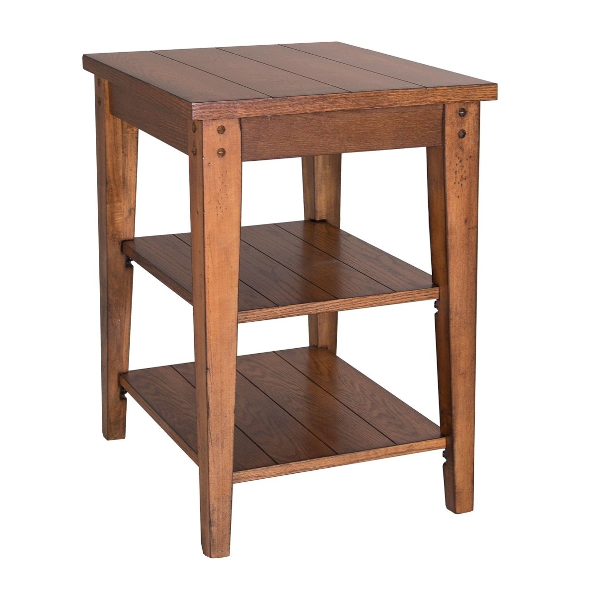 Lake House - Tiered Table Chair Side Tables by Liberty Furniture - Walls Furniture & Mattress
