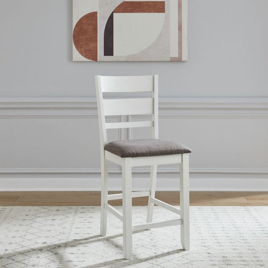 Brook Bay - Slat Back Upholstered Counter Chair (RTA) Counter Chairs by Liberty Furniture - Walls Furniture & Mattress