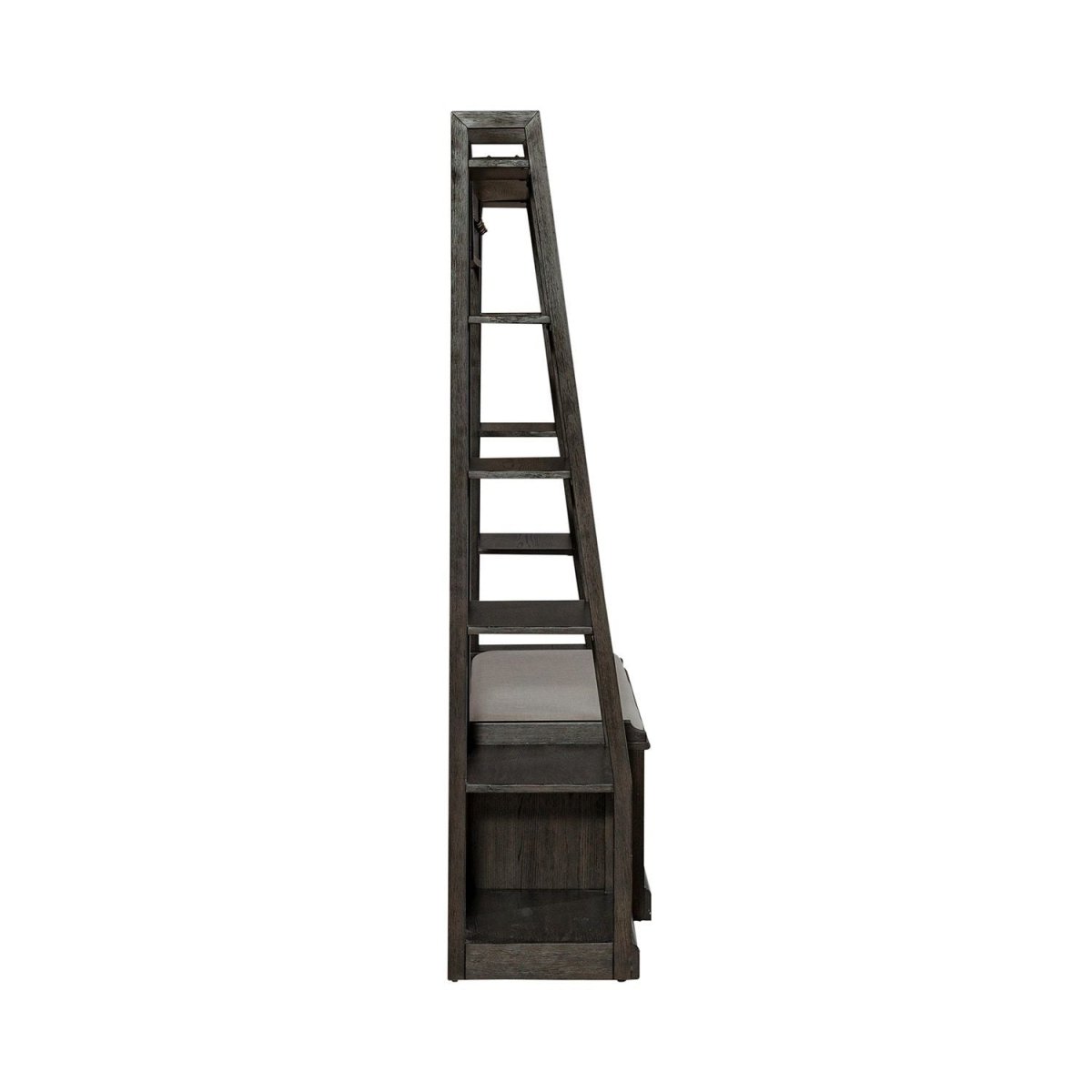 Mill Creek - 3 Piece Wall Unit Set - Dark Brown Library Walls by Liberty Furniture - Walls Furniture & Mattress