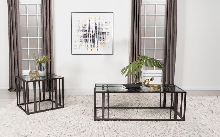 Adri - Coffee And End Table Set Table Sets by Coaster Fine Furniture - Walls Furniture & Mattress