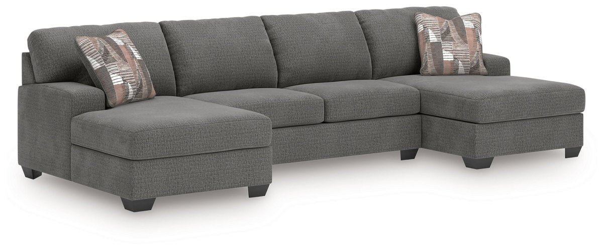 Seyler Lane - Sectional Stationary Sectionals by Benchcraft® - Walls Furniture & Mattress