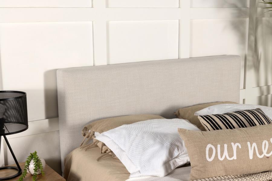 Pirro - Upholstered Panel Headboard Upholstered Headboards by CoasterEveryday - Walls Furniture & Mattress