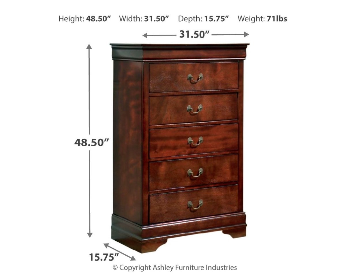 Alisdair - Chest - Reddish Brown Accent Chests by Signature Design by Ashley® - Walls Furniture & Mattress