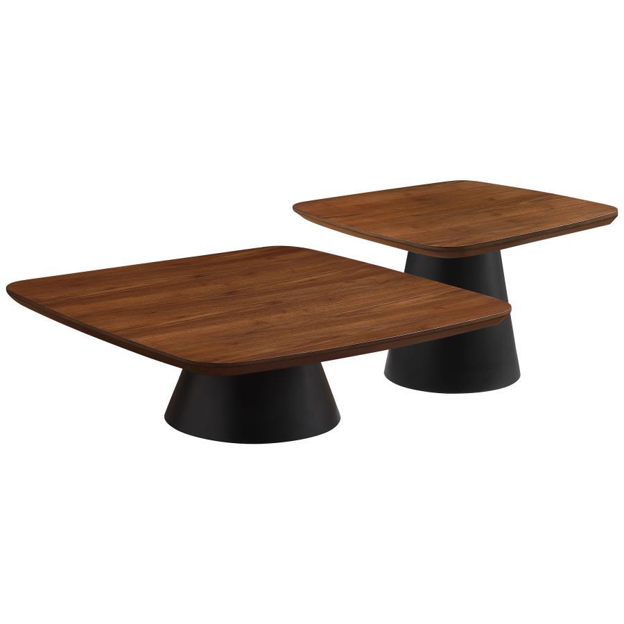Eason - Cocktail Coffee Table Set Table Sets by Coaster Fine Furniture - Walls Furniture & Mattress