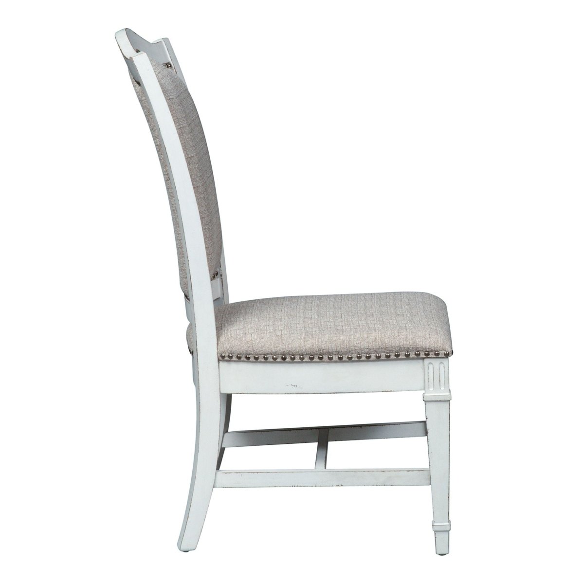 Abbey Park - Upholstered Side Chair - White Side Chairs by Liberty Furniture - Walls Furniture & Mattress