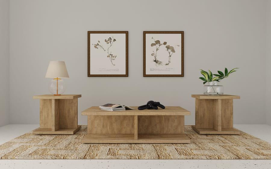 Cortona - Coffee Table Set Table Sets by Coaster Fine Furniture - Walls Furniture & Mattress