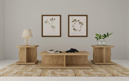 Cortona - Coffee Table Set Table Sets by Coaster Fine Furniture - Walls Furniture & Mattress