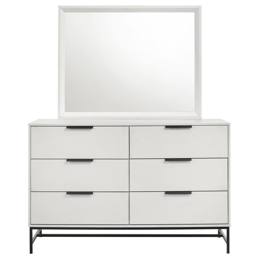 Sonora - 6 - Drawer Dresser Dressers by Coaster Fine Furniture - Walls Furniture & Mattress