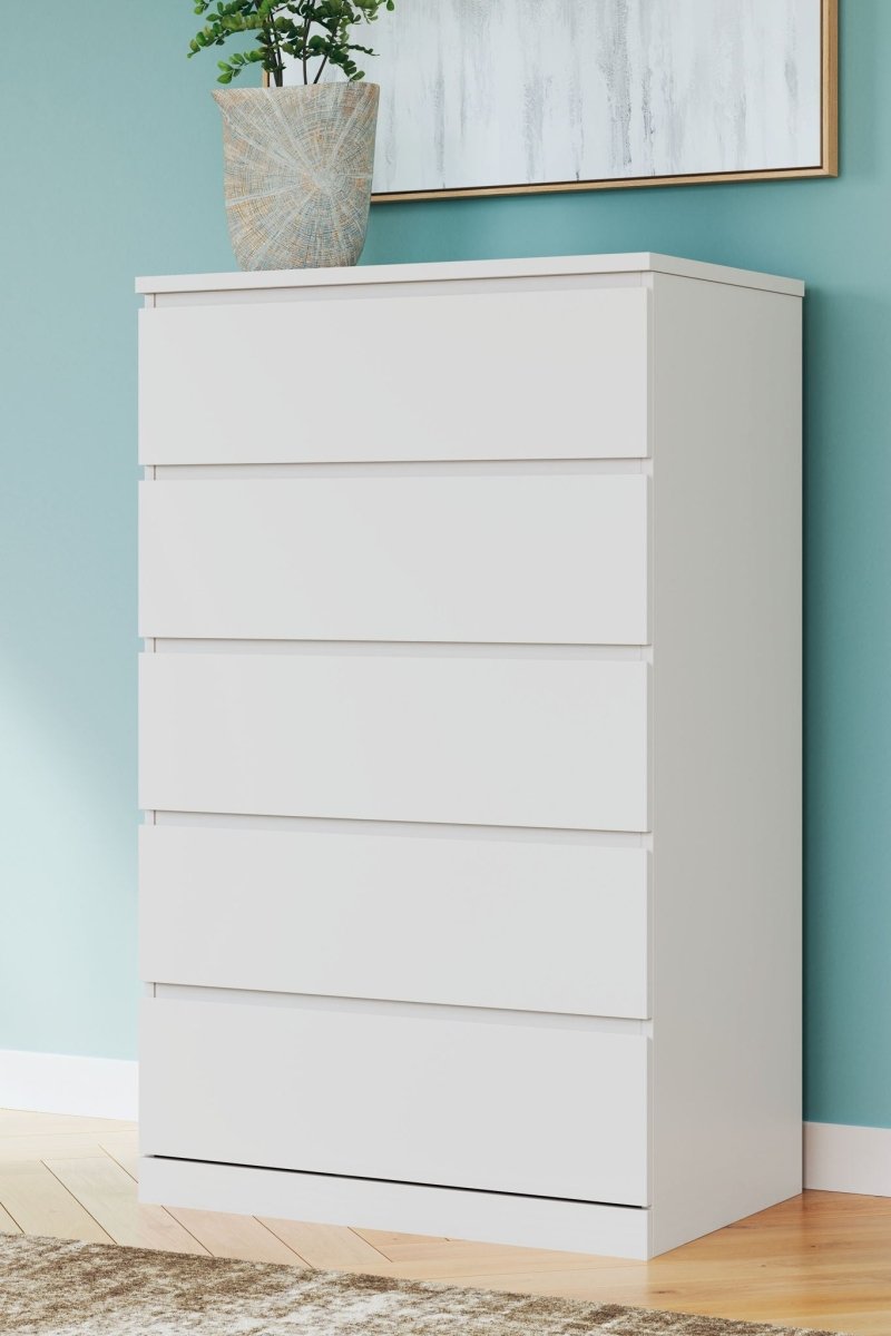 Onita - Five Drawer Chest Accent Chests by Signature Design by Ashley® - Walls Furniture & Mattress