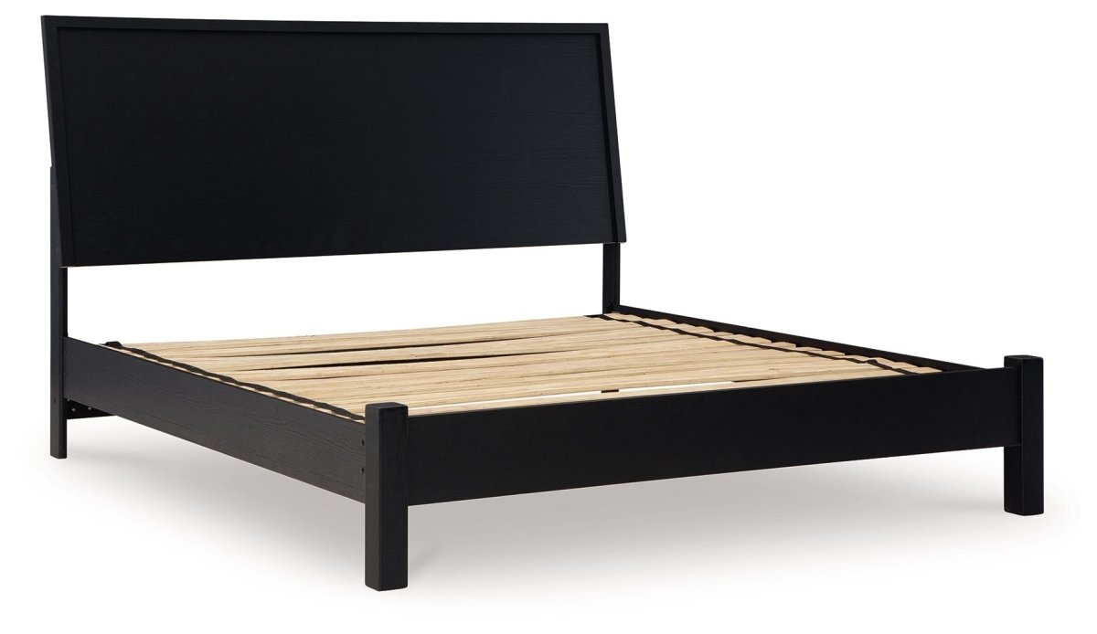 Danziar - Panel Bed With Low Footboard Panel Beds by Signature Design by Ashley® - Walls Furniture & Mattress