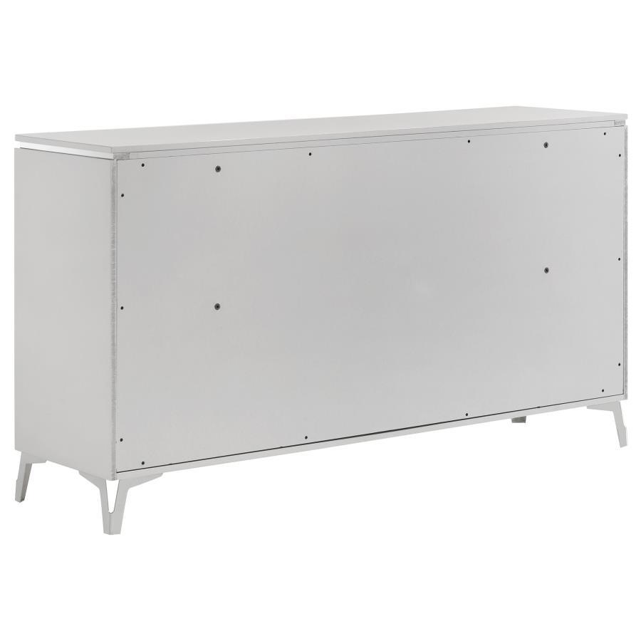Cassia - 6 - Drawer Bedroom Dresser Cabinet Dressers by Coaster Fine Furniture - Walls Furniture & Mattress