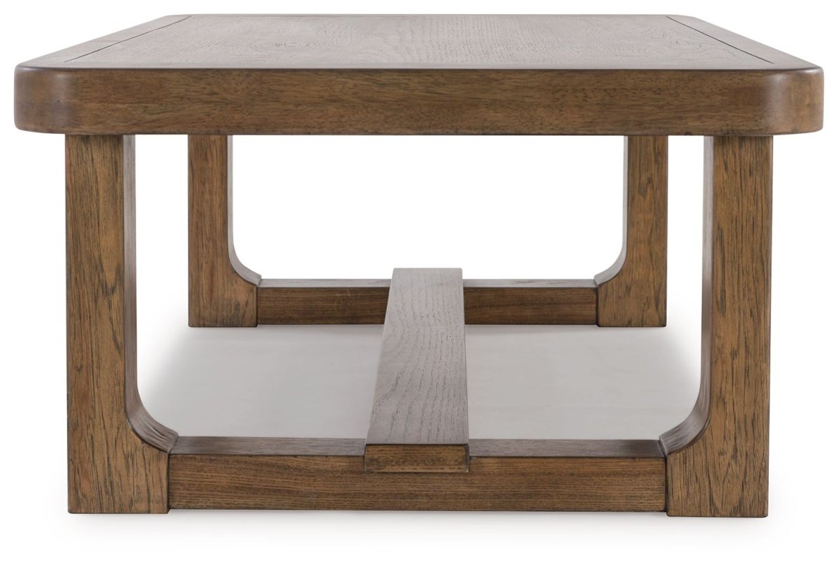 Cabalynn - Rectangular Cocktail Table - Light Brown Cocktail Tables by Signature Design by Ashley® - Walls Furniture & Mattress