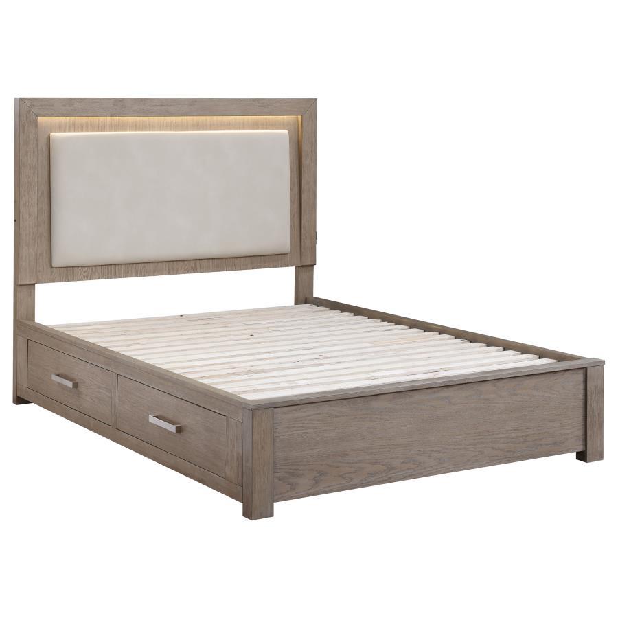Kenora - LED Storage Bed Storage Beds by Coaster Fine Furniture - Walls Furniture & Mattress