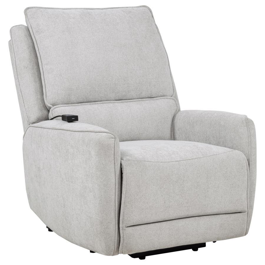 Sylmar - Chenille Upholstered Power Recliner Reclining Chairs by Coaster Fine Furniture - Walls Furniture & Mattress