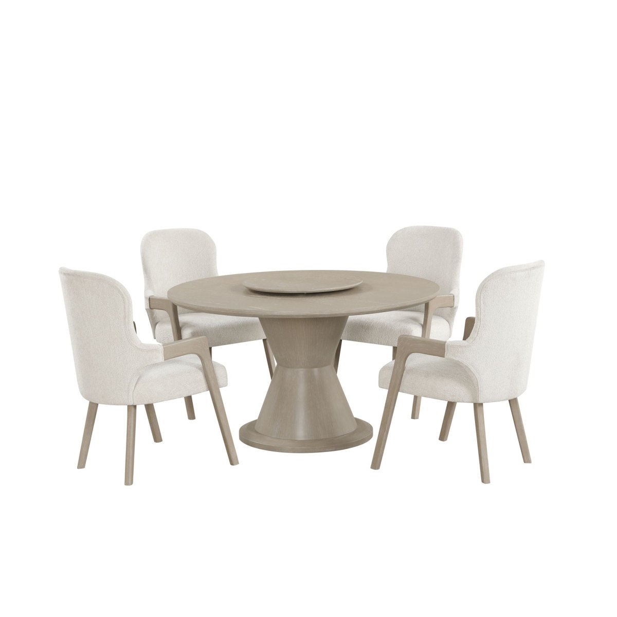 Gwendolyn - Round Dining Table Set 5 Piece Dining Room Sets by New Classic - Walls Furniture & Mattress