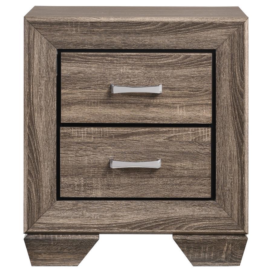 Kauffman - 2 - Drawer Nightstand Accent Nightstands by CoasterEveryday - Walls Furniture & Mattress