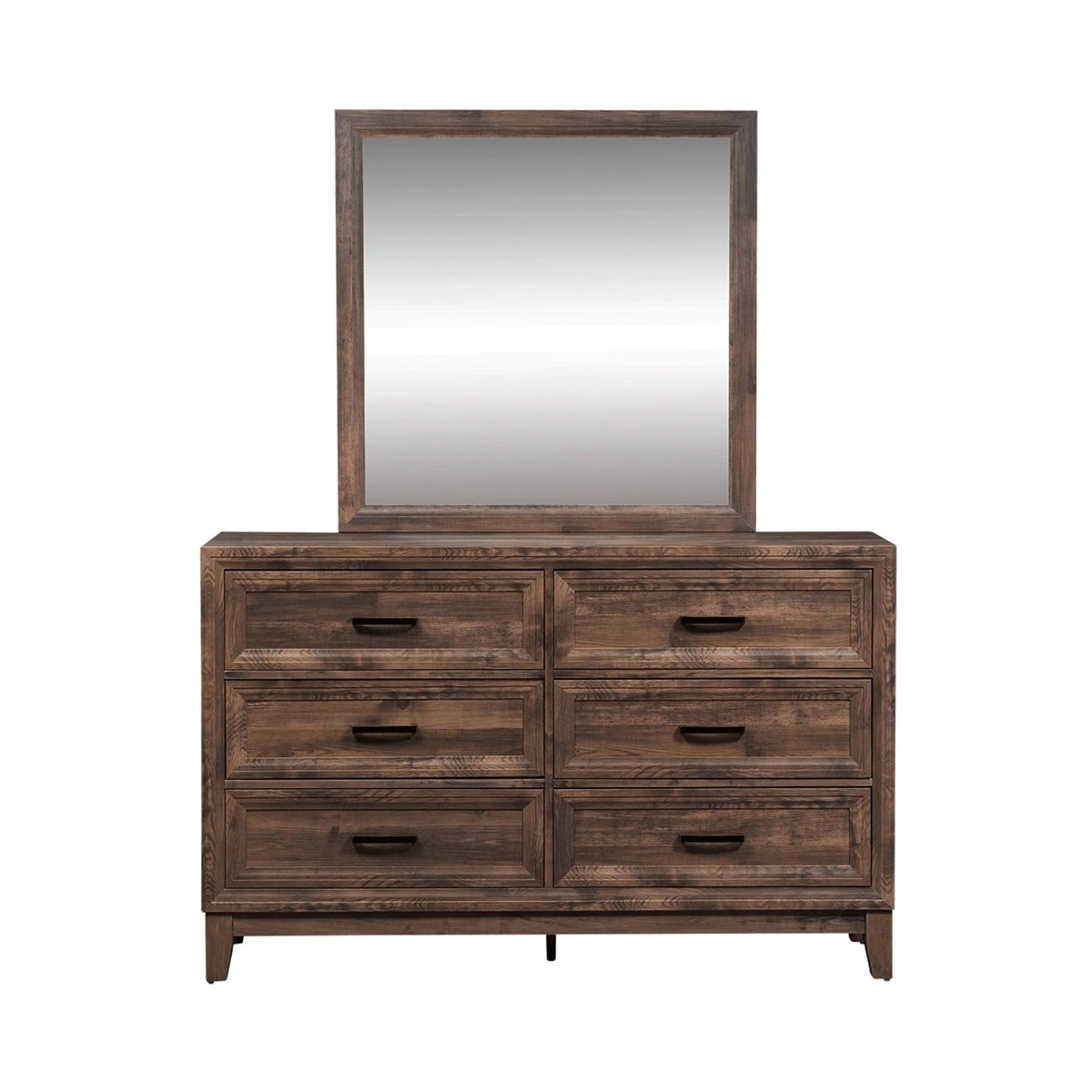 Ridgecrest - Dresser & Mirror - Light Brown Dresser & Mirror by Liberty Furniture - Walls Furniture & Mattress