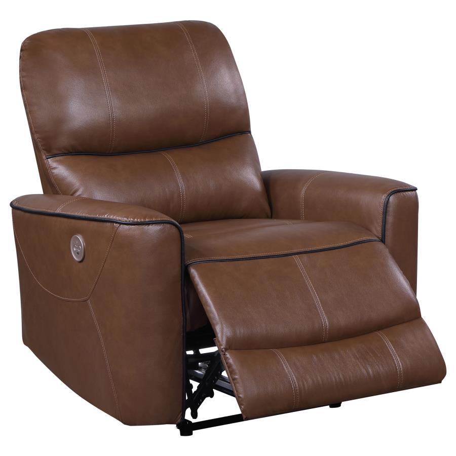 Greenfield - Upholstered Power Recliner Chair Reclining Chairs by Coaster Fine Furniture - Walls Furniture & Mattress