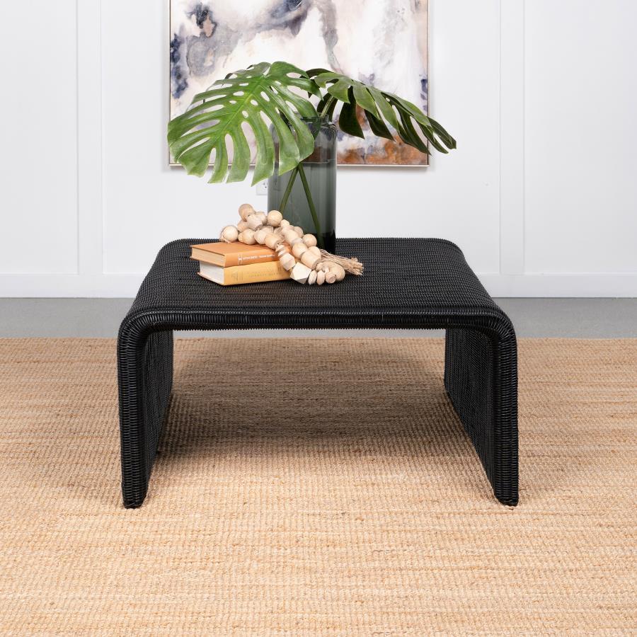 Cahya - Woven Rattan Table End Tables by Coaster Fine Furniture - Walls Furniture & Mattress