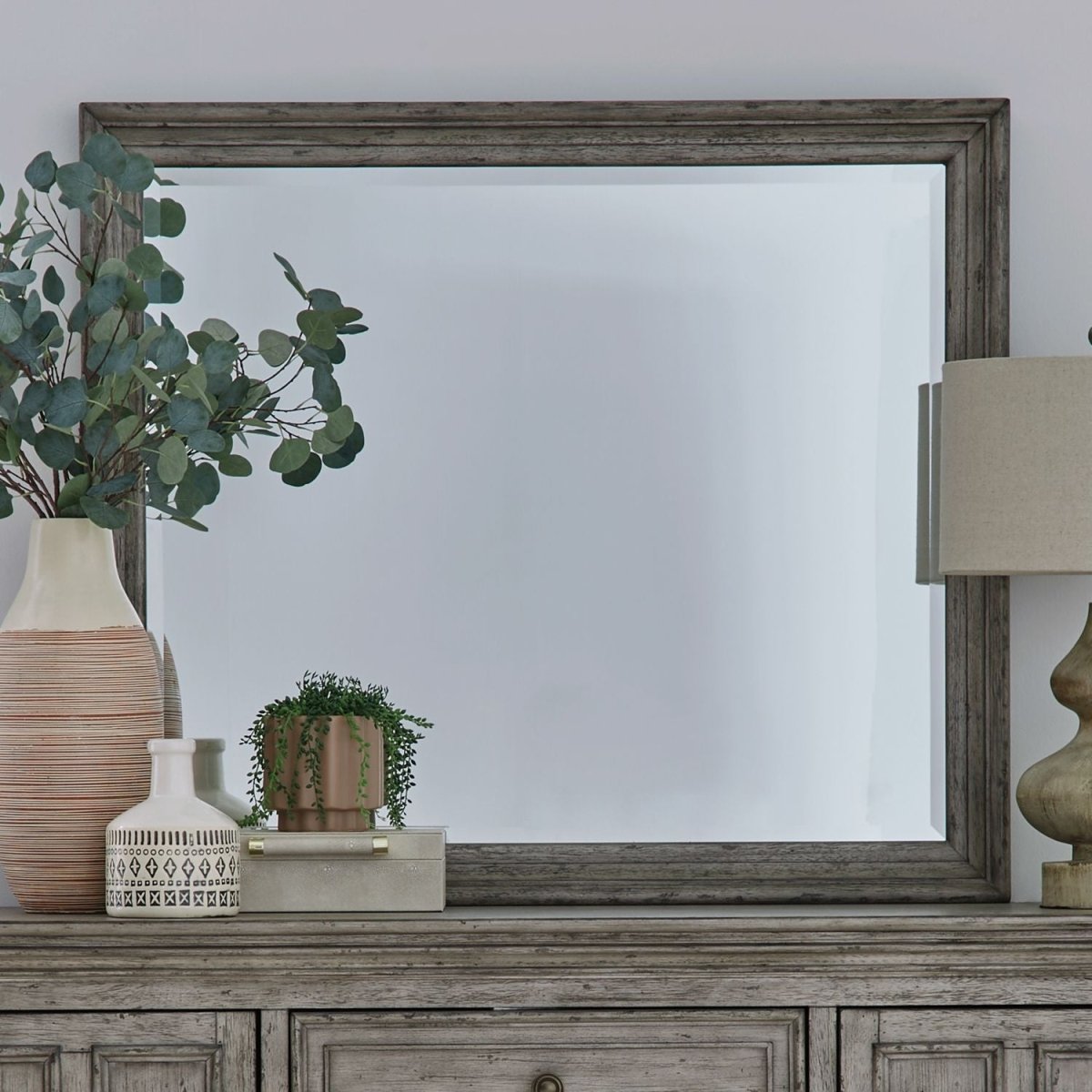 Big Valley - Mirror Bedroom Mirrors by Liberty Furniture - Walls Furniture & Mattress