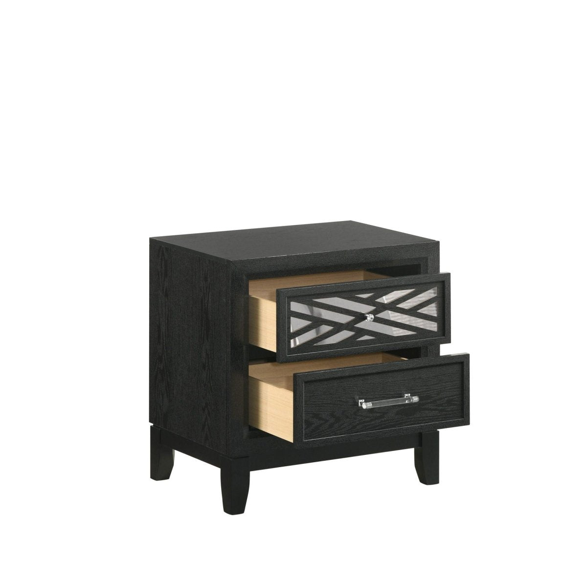 Obsidian - Nightstand - Black Accent Nightstands by New Classic - Walls Furniture & Mattress