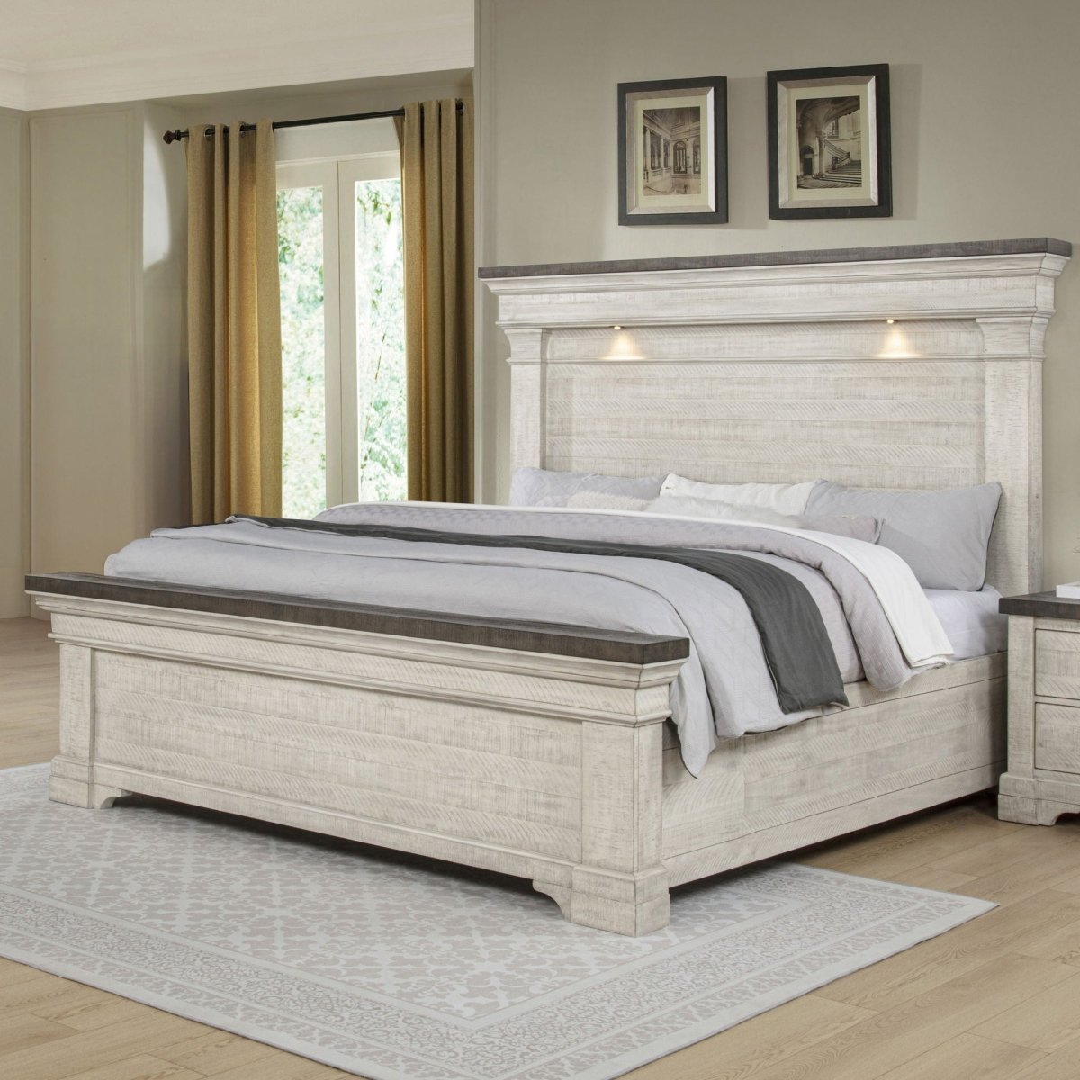 Augusta - Bed Platform Beds by New Classic - Walls Furniture & Mattress