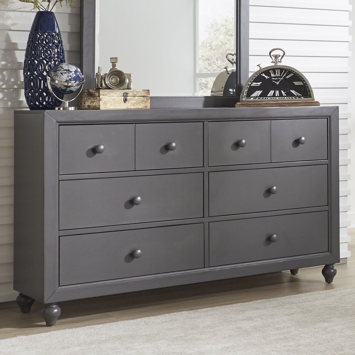 Cottage View - 6 Drawer Dresser Dressers by Liberty Furniture - Walls Furniture & Mattress