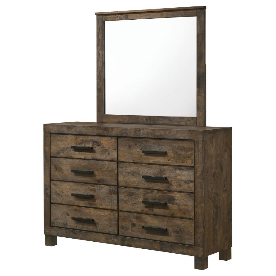 Woodmont - 8 - Drawer Dresser Dressers by CoasterEveryday - Walls Furniture & Mattress