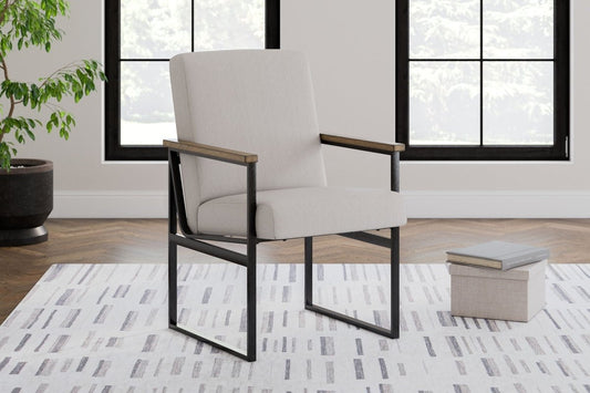 Montia - Home Office Desk Chair - Light Brown Desk Chairs by Signature Design by Ashley® - Walls Furniture & Mattress