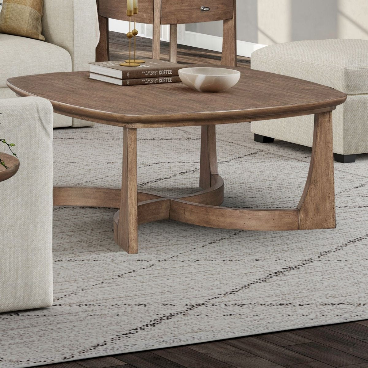 Bexley - Cocktail Table - Brown Cocktail Tables by Liberty Furniture - Walls Furniture & Mattress