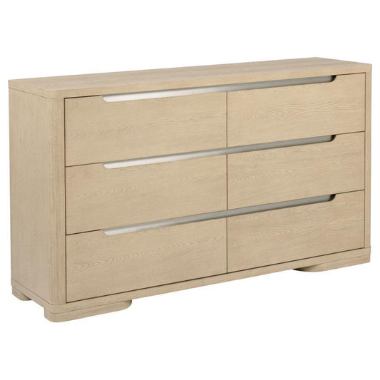 Ladera - 6 - Drawer Bedroom Dresser Dressers by Coaster Fine Furniture - Walls Furniture & Mattress