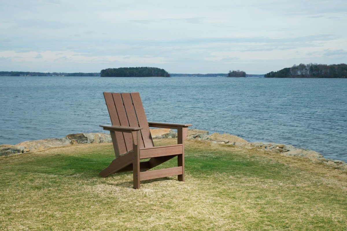 Emmeline - Adirondack Chair - Brown Arm Chairs by Signature Design by Ashley® - Walls Furniture & Mattress