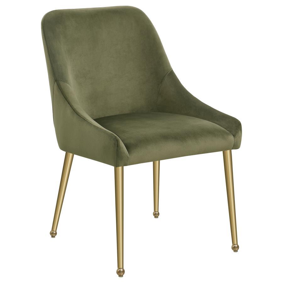 Mayette - Parsons Wingback Dining Side Chair (Set of 2) Chair Sets by Coaster Fine Furniture - Walls Furniture & Mattress