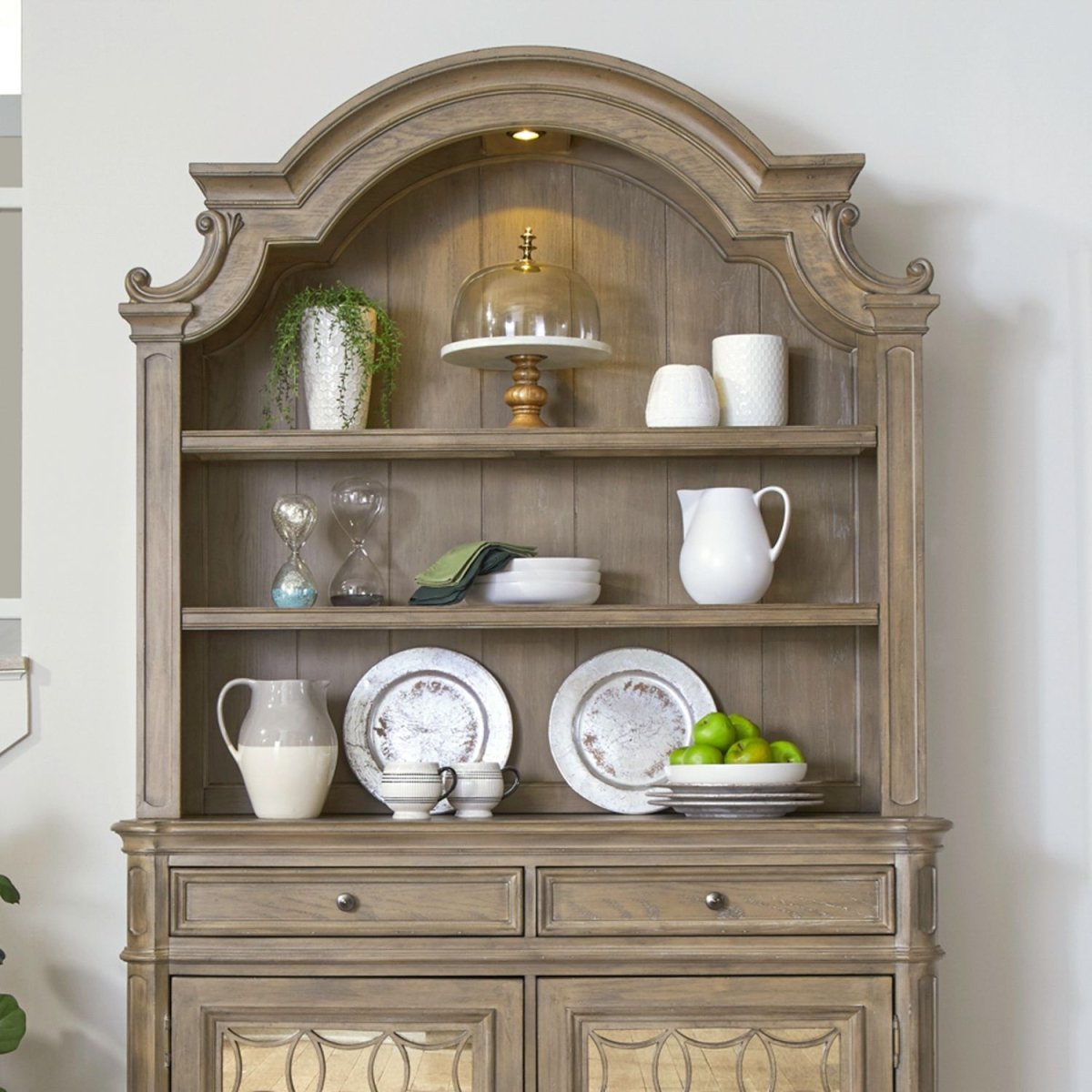 Magnolia Manor - Hutch Hutches by Liberty Furniture - Walls Furniture & Mattress