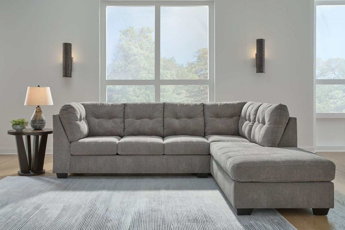 Marleton - Sectional Stationary Sectionals by Signature Design by Ashley® - Walls Furniture & Mattress