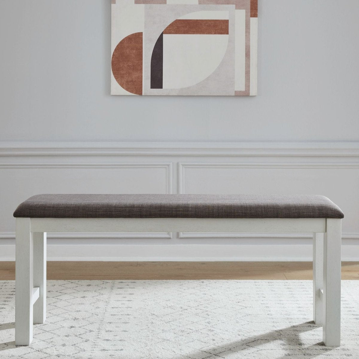 Brook Bay - Upholstered Counter Bench Upholstered Benches by Liberty Furniture - Walls Furniture & Mattress