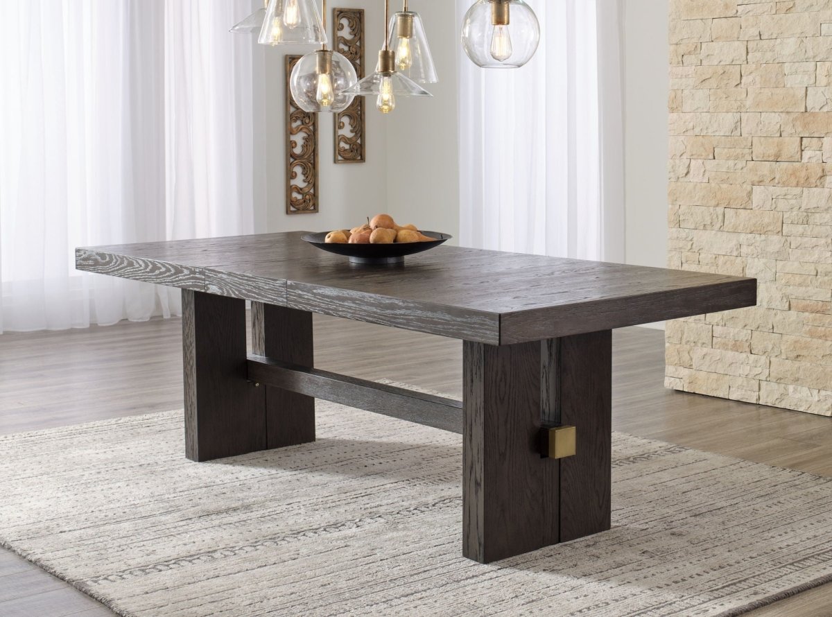 Burkhaus - Dining Room Set 8 + Piece Dining Room Sets by Signature Design by Ashley® - Walls Furniture & Mattress