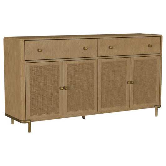 Arini - Cane Door Dining Sideboard Server Servers by Coaster Fine Furniture - Walls Furniture & Mattress