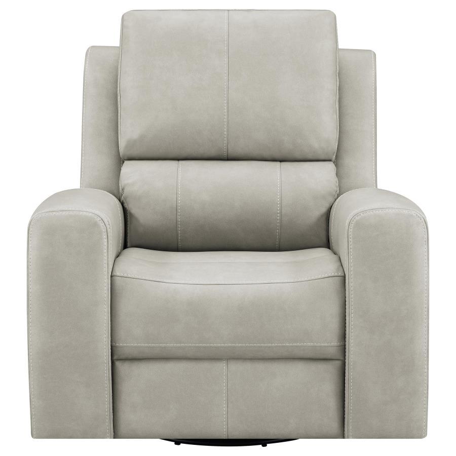 Brickston - Triple Power Swivel Glider Recliner Swivel Glider Chairs by Coaster Fine Furniture - Walls Furniture & Mattress