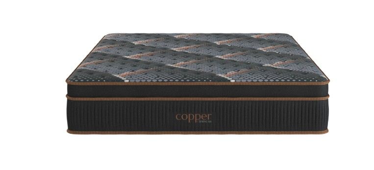 Copper Hybrid Plush Eurotop Twin Mattress