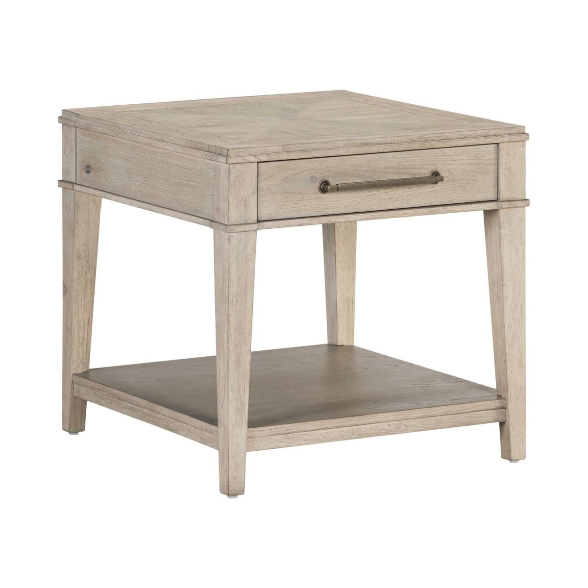 New Haven - End Table - Sanctuary White End Tables by Liberty Furniture - Walls Furniture & Mattress