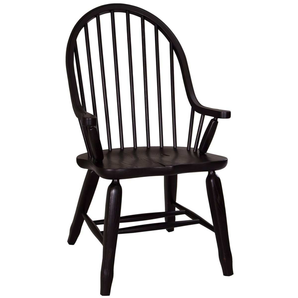 Treasures - Bow Back Arm Chair Arm Chairs by Liberty Furniture - Walls Furniture & Mattress