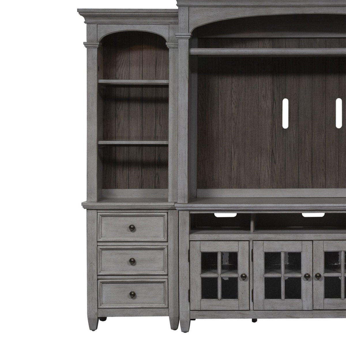 Heartland - Left Pier - White Piers by Liberty Furniture - Walls Furniture & Mattress