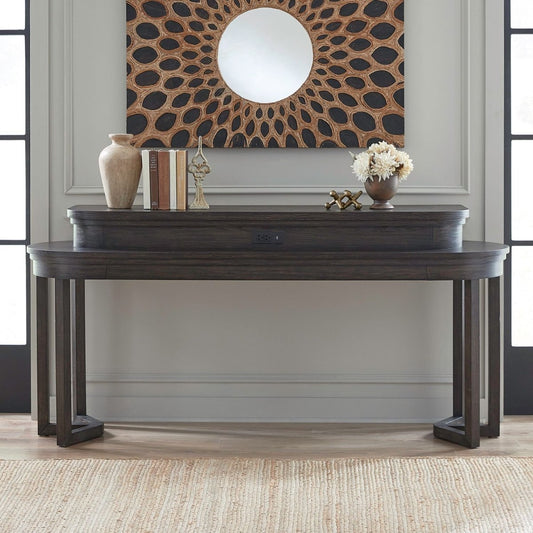 Weston - Console Bar Table - Brown Console Tables by Liberty Furniture - Walls Furniture & Mattress