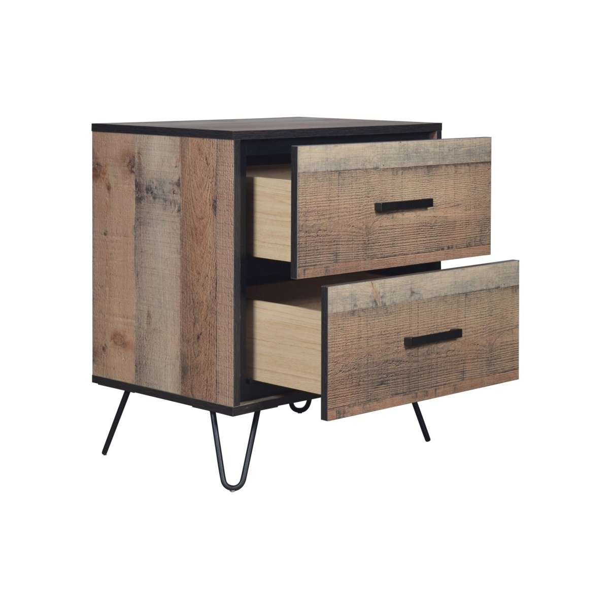 Elk River - Nightstand - Rustic Accent Nightstands by New Classic - Walls Furniture & Mattress