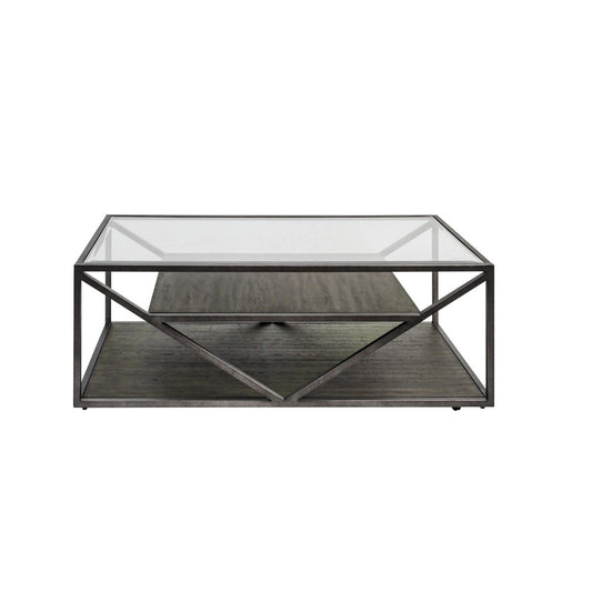 Arista - Rectangular Cocktail Table - Dark Gray Cocktail Tables by Liberty Furniture - Walls Furniture & Mattress