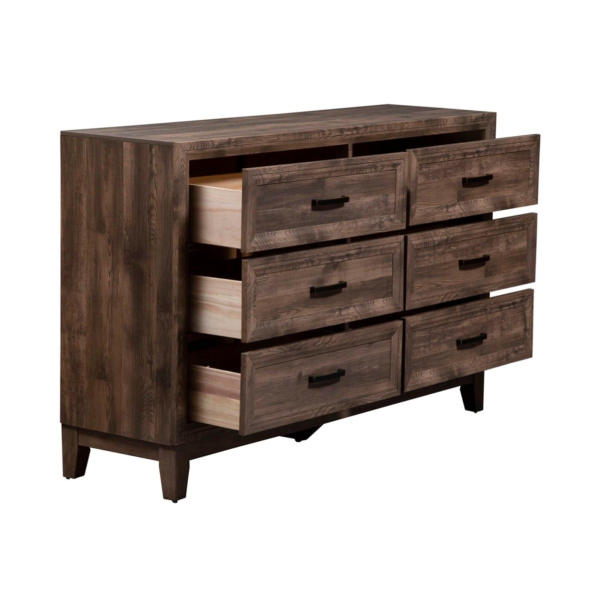 Ridgecrest - 6 Drawer Dresser - Light Brown Dressers by Liberty Furniture - Walls Furniture & Mattress